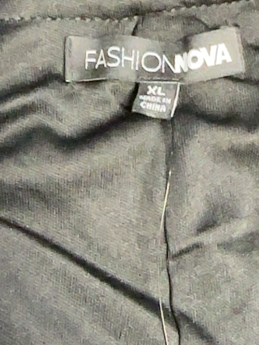 Fashion Nova Sheri Sequin Midi Dress Black XL NWT Open Back - Picture 10 of 11